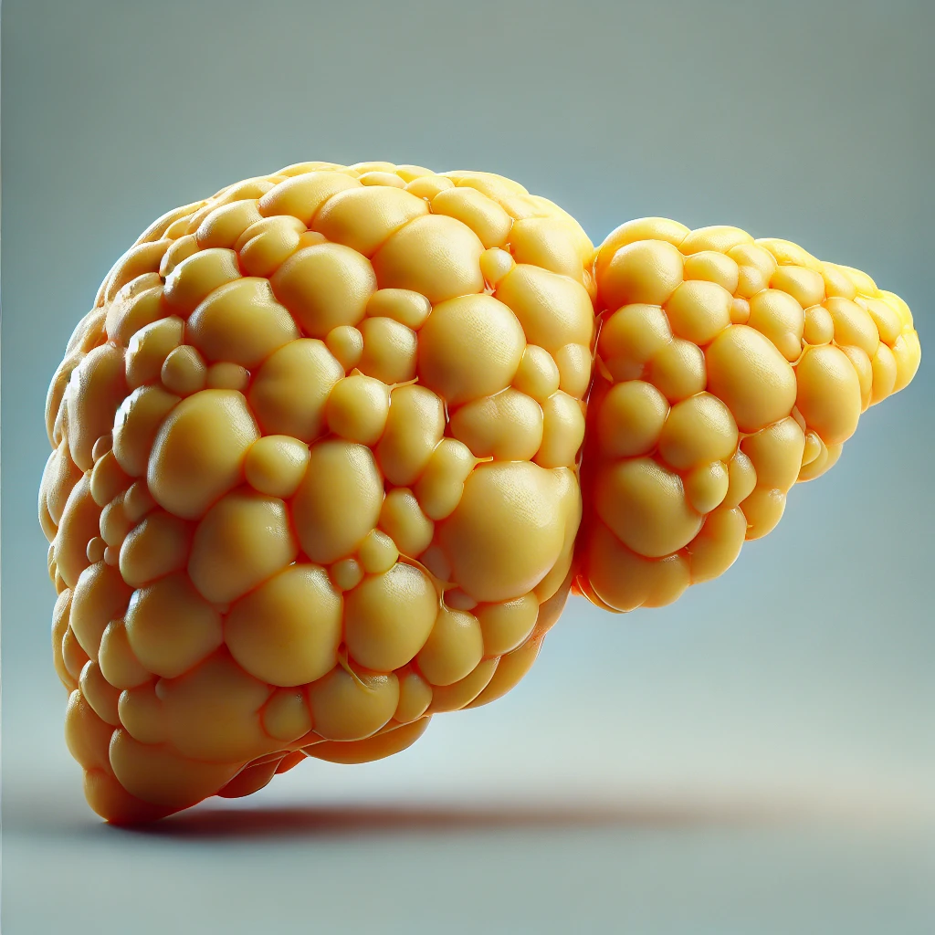 DALL&middot;E-2025-01-29-13.18.19-A-highly-realistic-3D-illustration-of-a-human-liver-with-hepatic-steatosis-fatty-liver.-The-liver-should-have-a-yellowish-appearance-with-a-glossy-.webp